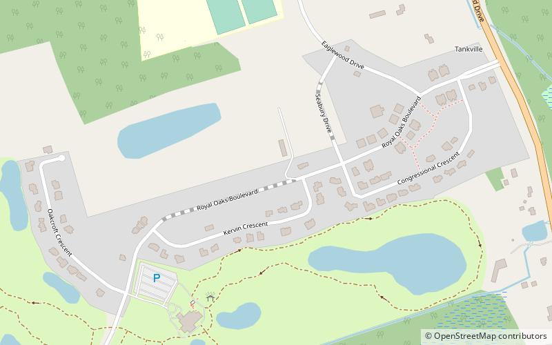 royal oaks golf club moncton location map