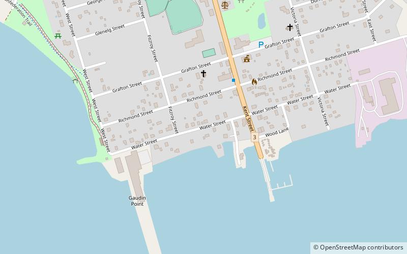 shoreline design georgetown location map