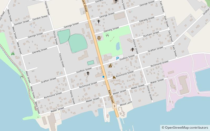 aa macdonald memorial gardens georgetown location map