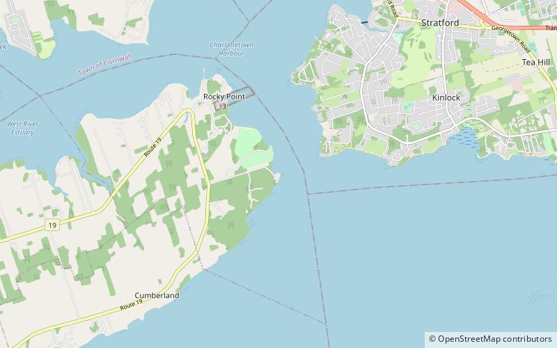 Blockhouse Point Light location map