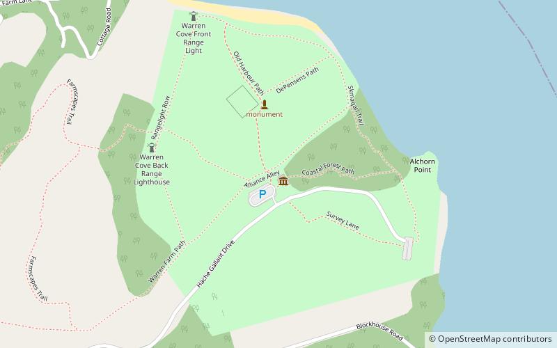 Port-la-Joye–Fort Amherst location map