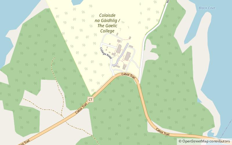 The Gaelic College location map