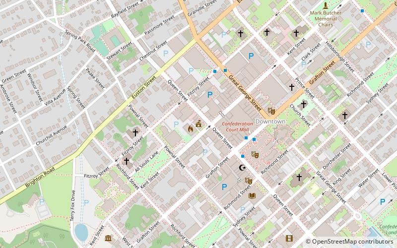 Charlottetown City Hall location map
