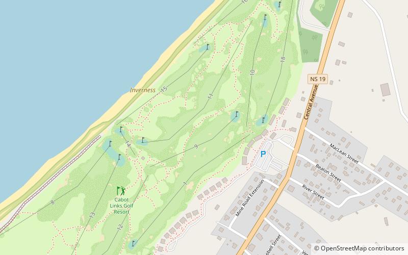 Cabot Links location map