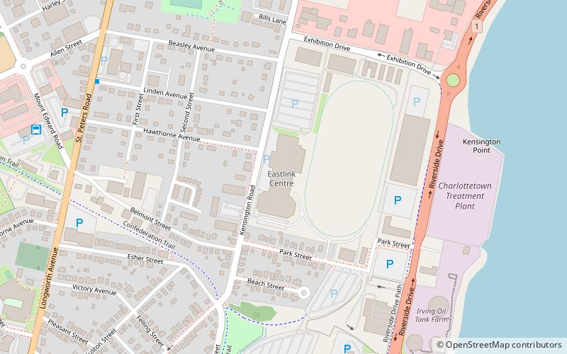 Eastlink Centre location map
