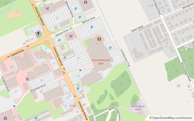 charlottetown mall location map
