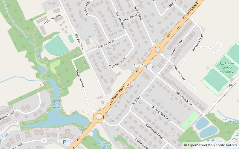Charlottetown-Hillsborough Park location map