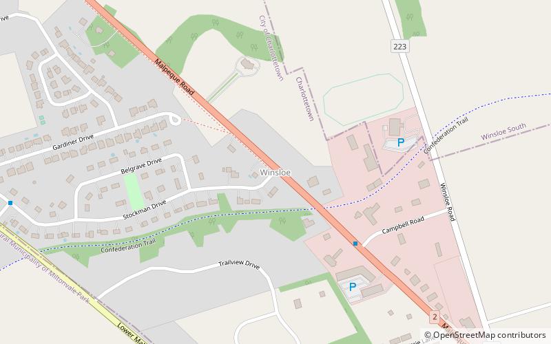 Winsloe location map