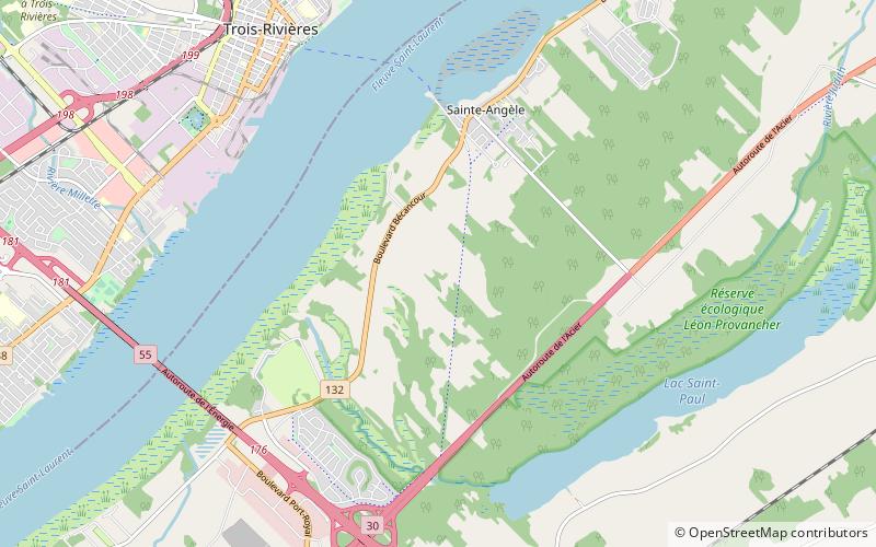 Sainte-Angèle-de-Laval location map