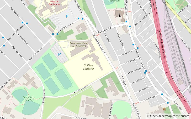 Collège Laflèche location map