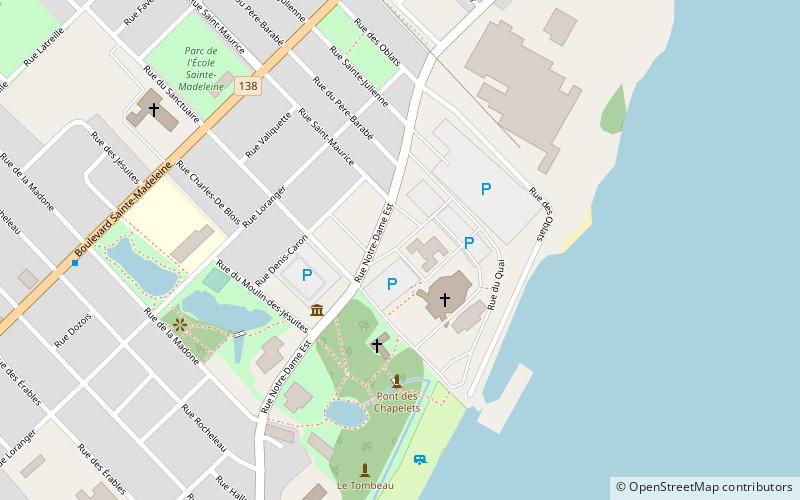 Our Lady of the Cape location map