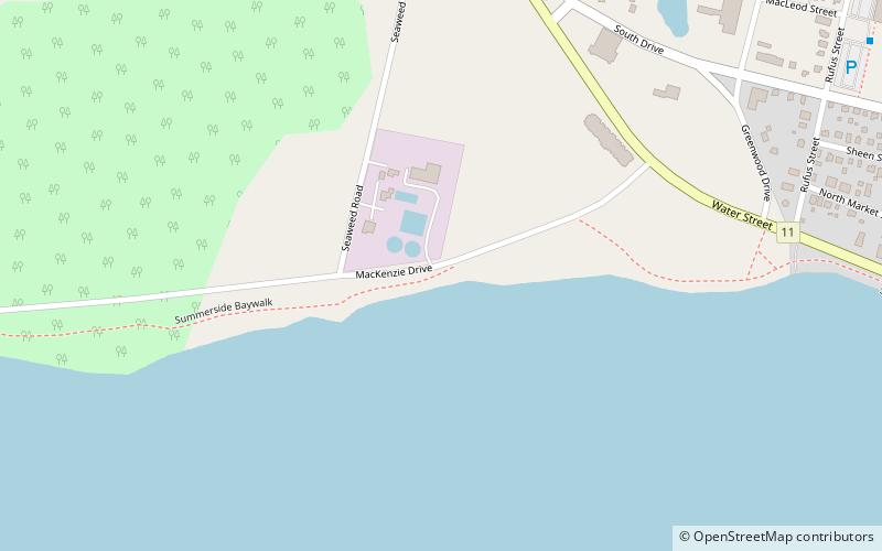 Feux extérieurs de Summerside location map