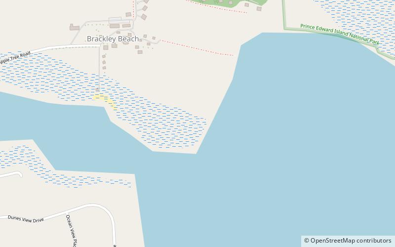 shaws beach brackley beach location map