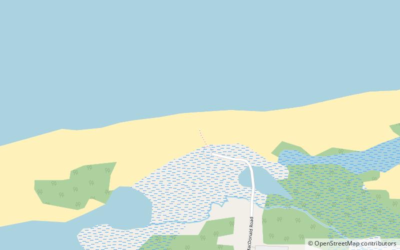 blooming point beach prince edward island location map