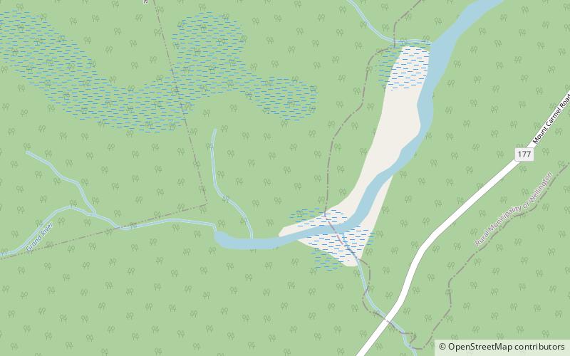 Evangeline-Miscouche location map