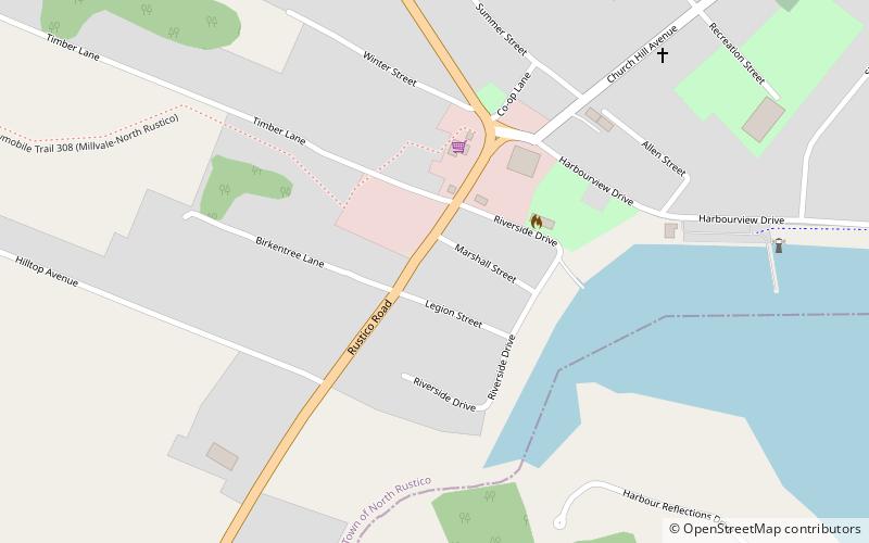 North Rustico-New Glasgow location map