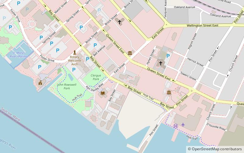 Gouin Street Arena location map