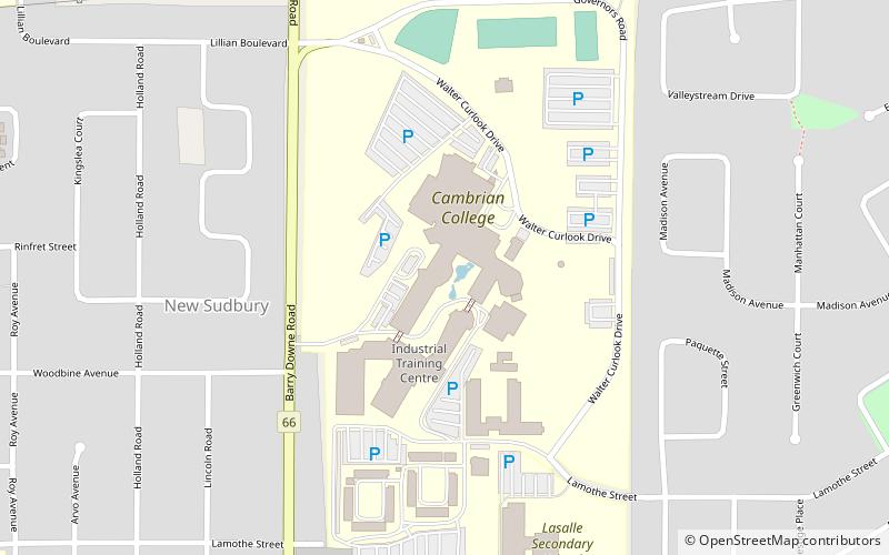 Cambrian College location map