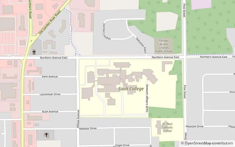 Sault College location map