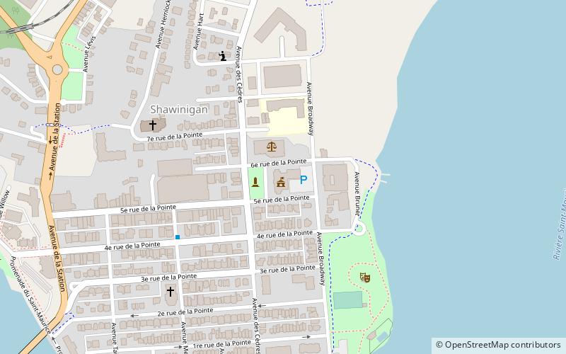 Hôtel de ville de Shawinigan location map
