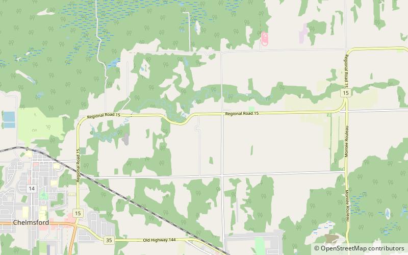 Sudbury Downs location map