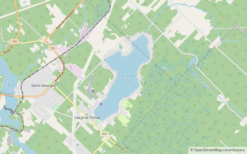 Lac-à-la-Tortue location map