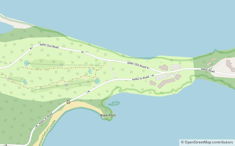 Cape Breton Highlands Golf Course location map