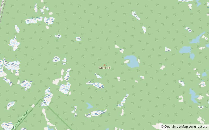 Colline White location map