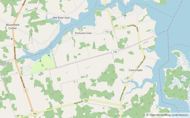 Mill River Provincial Park location map