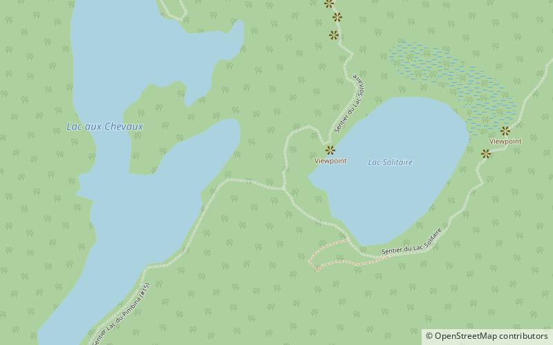 radnor parc national de la mauricie location map