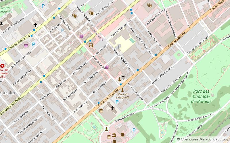 Halles du Petit Quartier location map
