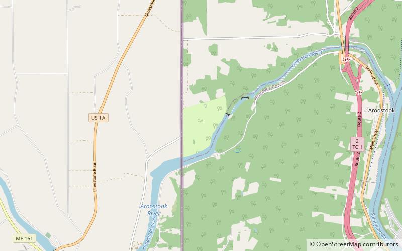 Aroostook Valley Country Club location map