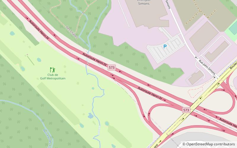 autoroute 573 quebec location map