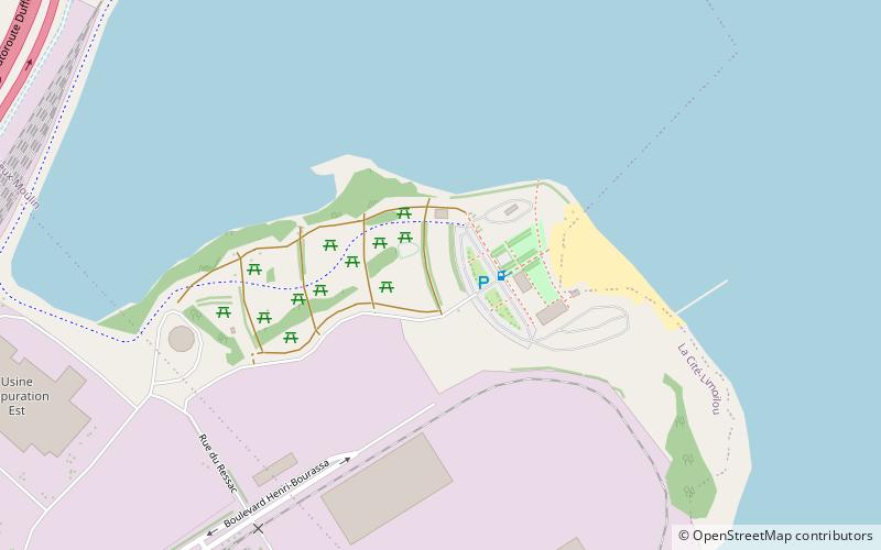 Baie de Beauport location map