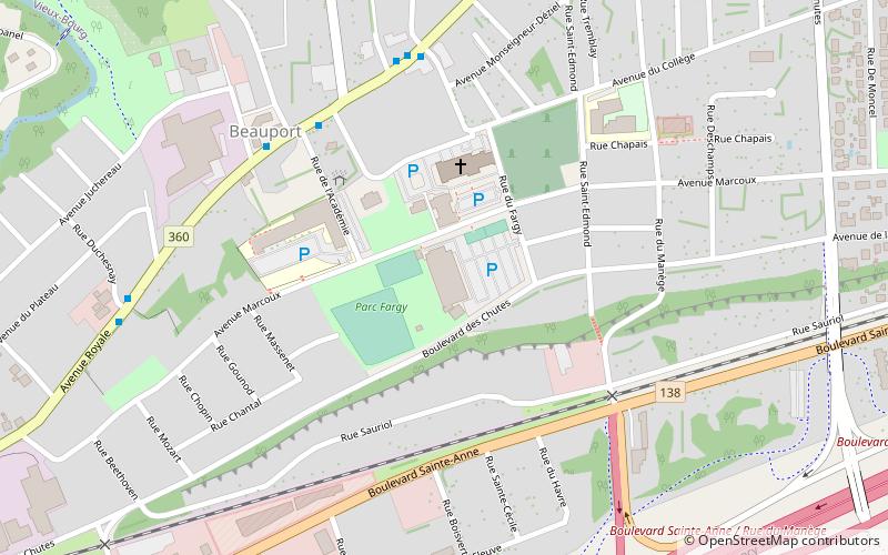 arena marcel bedard quebec city location map