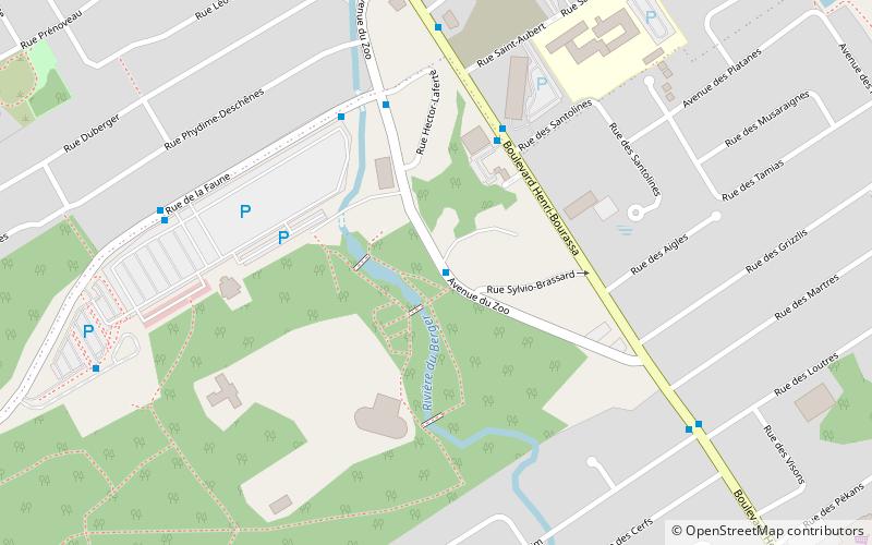 Parc des Moulins location map