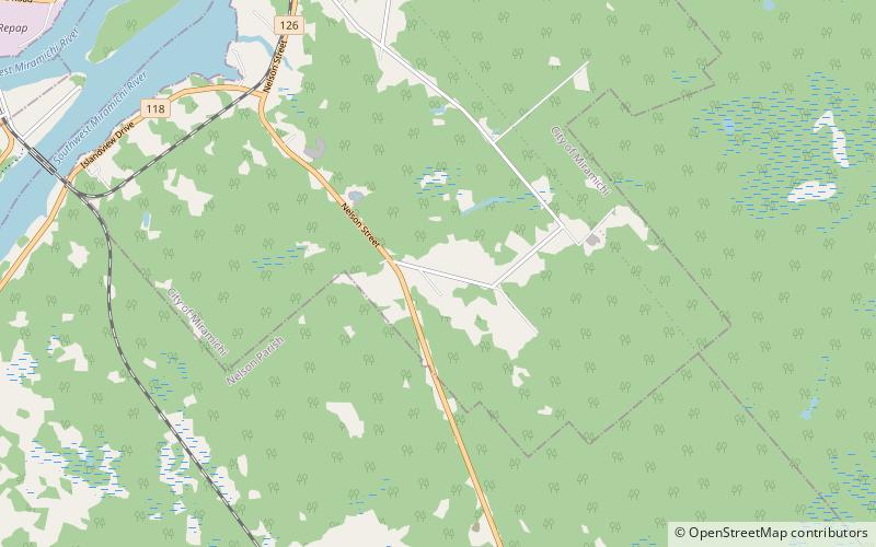 nowlanville miramichi location map