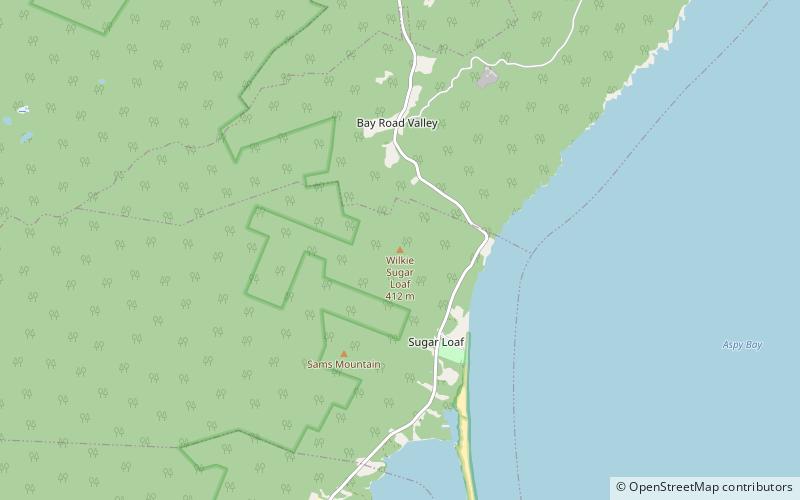 Wilkie Sugar Loaf location map