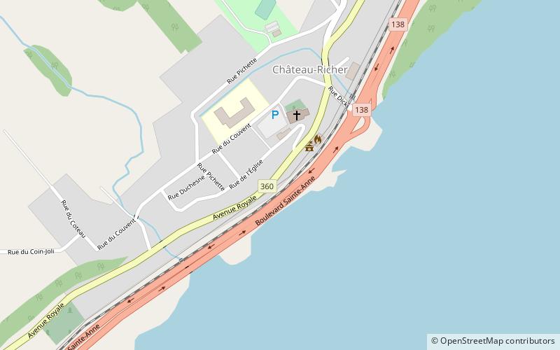 Aux Trois Couvents location map