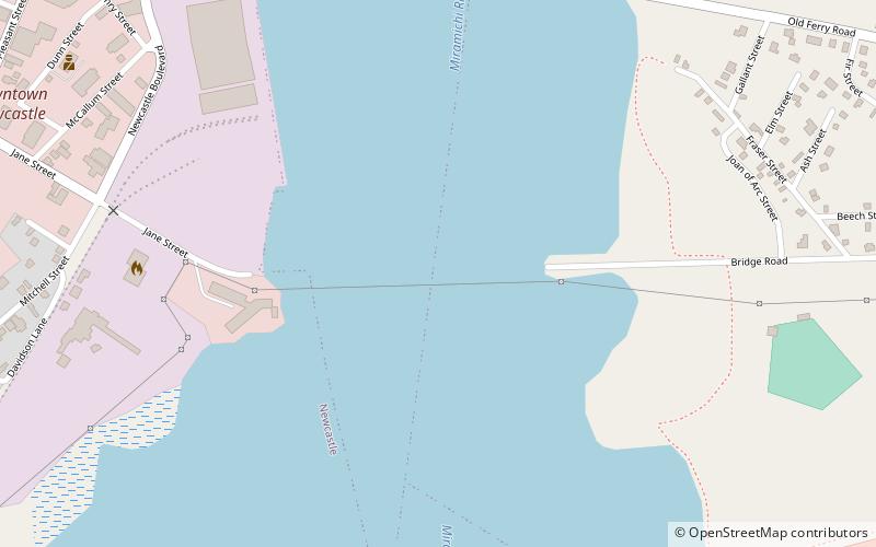 Morrissy Bridge location map