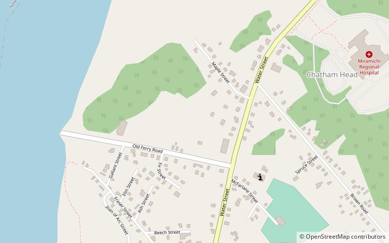 Chatham Head location map
