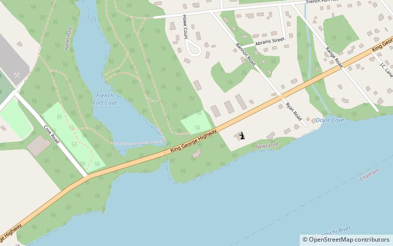 french fort cove park miramichi location map