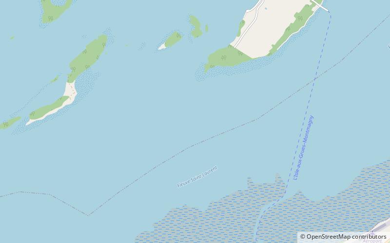 Grosse Île location map