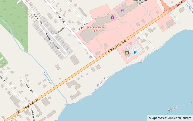 Douglastown location map