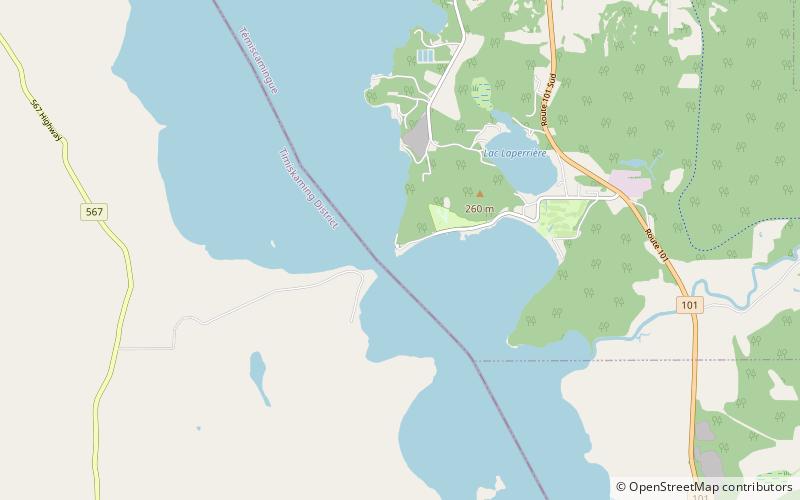 Fort Témiscamingue location map