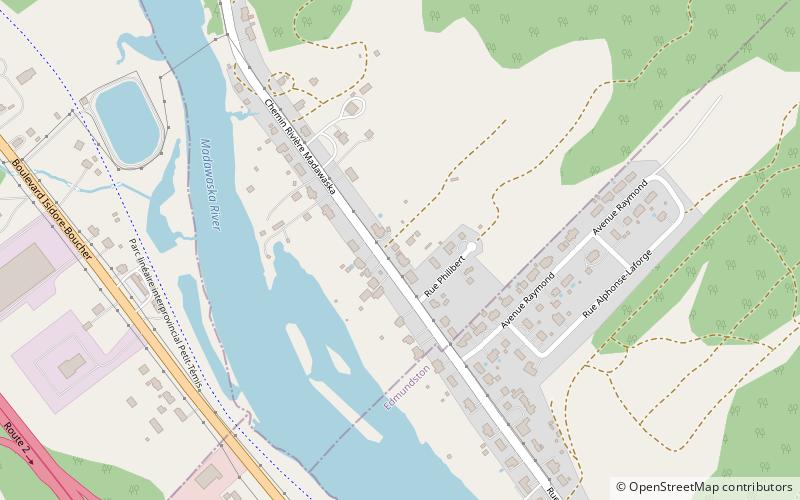 Railroad Interpretation Center location map