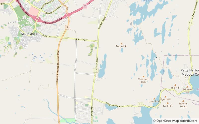 Goulds location map