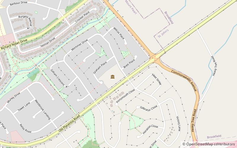 admiralty house mount pearl location map