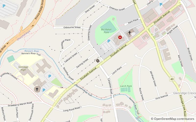 Beth El Synagogue location map