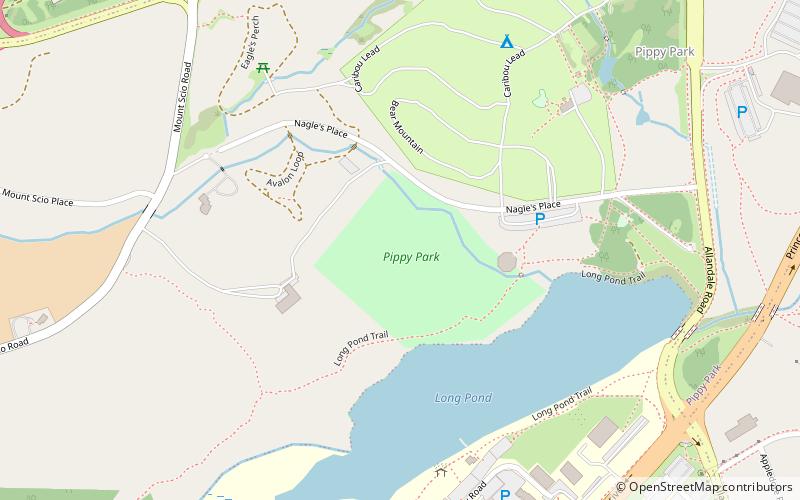 Pippy Park location map
